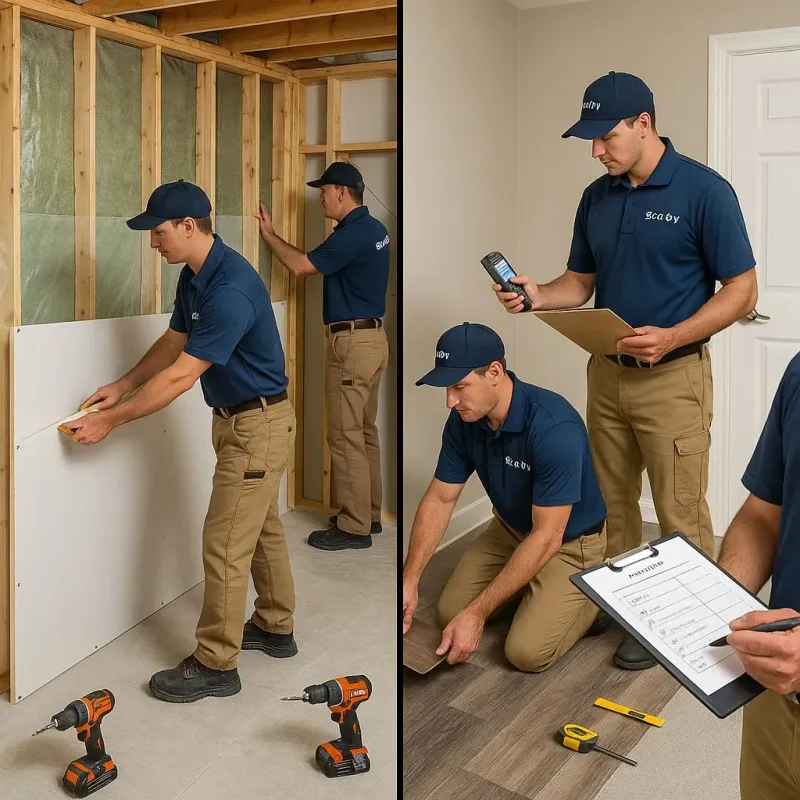 Repairs and Reconstruction process in Mallory, WV